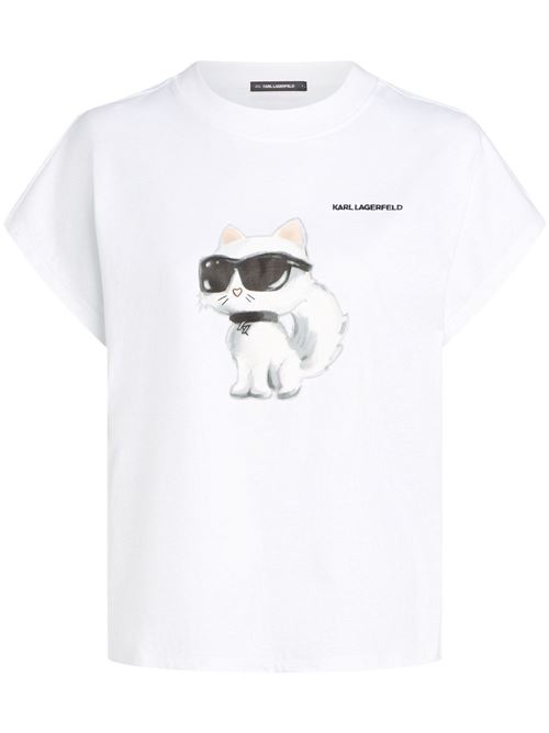 T-shirt donna maniche corte Karl Lagerfeld | A2W17115100